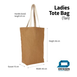 Borsa In Tela Per Nonna 'Felicità è Una Nonna Come Te' – Regalo Compleanno, Festa Mamma, Natale
