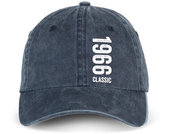 60th Birthday Gift Baseball Cap Age 60 Keepsake Gift Idea 100% Organic Cotton  60 Years Old One Size Fits All Present Eco-friendly