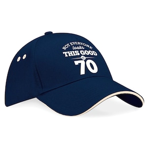 70° compleanno, berretto da baseball, regalo per il 70° compleanno, ricordo, non tutti sembrano così belli a 70, regalo di compleanno 70