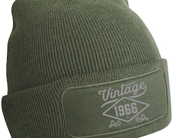 60th Birthday Gift Beanie Hat Present Cap 60th Birthday Gift Keepsake Idea Vintage 60 Years Old 60 Birthday Gift