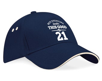 21st Birthday Gift Happy Birthday Gift Baseball Cap Present for Men Gift Hat Funny Keepsake Age 21  Keepsake Gift Idea