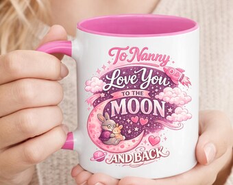 Nanny Gift Mug Personalised Present Keepsake for Mother's Day - 11oz Capacity