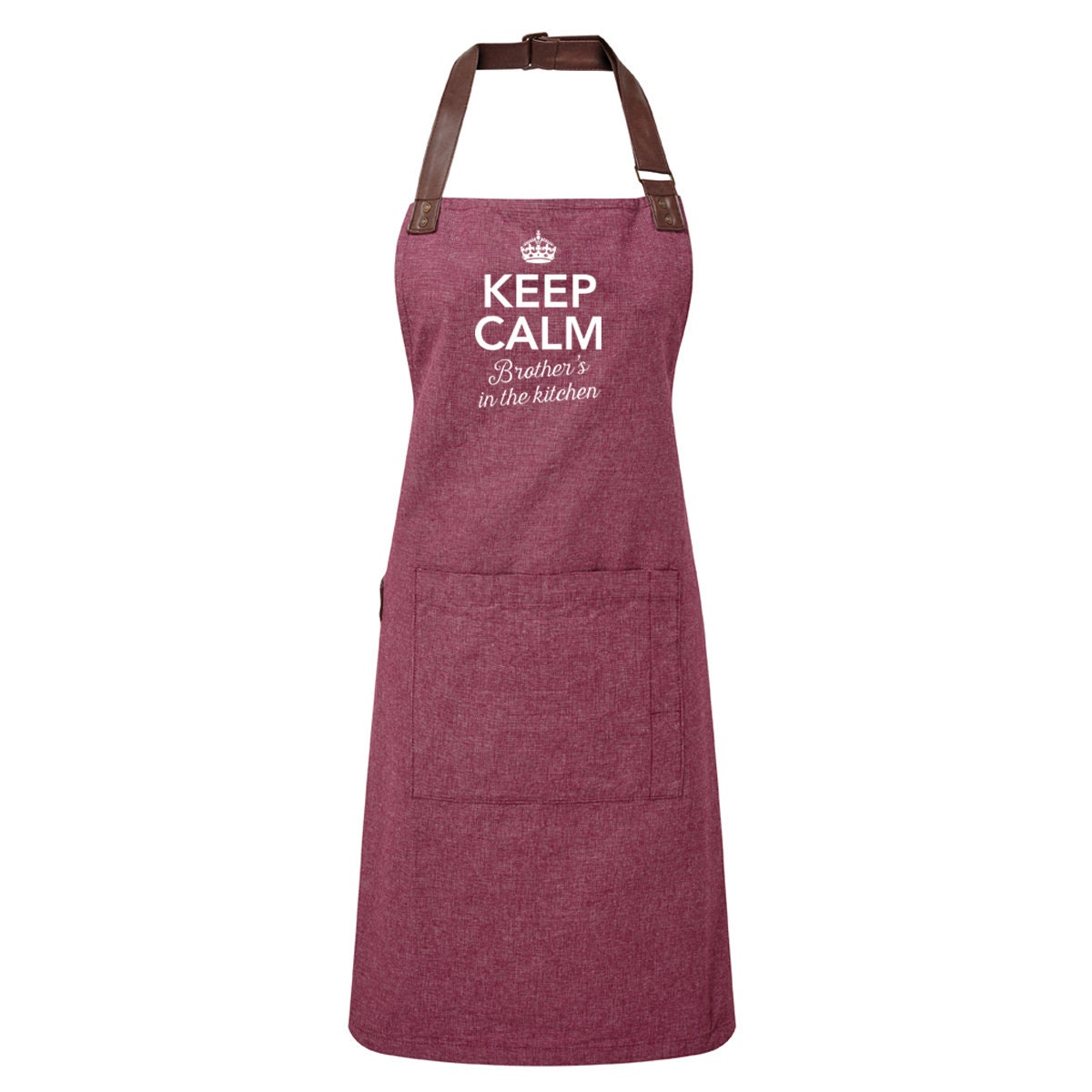 Funny Brother Gift Set - Grill Platter & Apron, Birthday, Christmas, Father's Day Gift For Brother, Dad, Husband