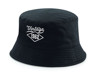 60th Birthday Gift Bucket Hat Present 