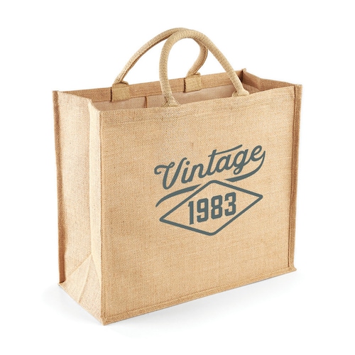 40th Birthday Gift Bag Idea 40th Tote Shopping Bag Present Etsy UK