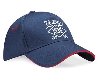 Funny 50th Birthday Baseball Cap | Vintage 1972 Washed Cotton Adjustable Hat Gift For Him Or Her