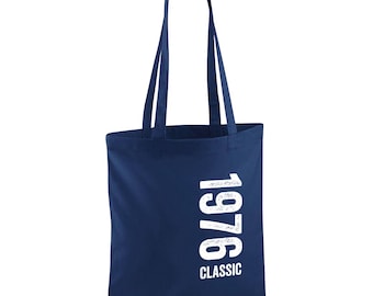 Borsa regalo per il 50° compleanno, idea per il compleanno di 50 anni, borsa della spesa leggera, pieghevole e riutilizzabile, regalo di compleanno per 50 anni, decorazioni per il 50° compleanno.