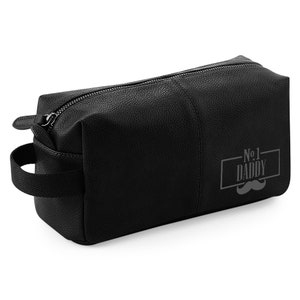 Daddy Wash Bag Geschenk Geschenk für den besten Papa zum Geburtstag Weihnachten Vatertag Fantastische Qualität Praktische Dopp Kit Andenken