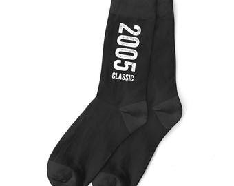 21st Birthday Gift Socks for Men Present Keepsake Party Prop Husband Dad Friend Age 21 Years Old Idea for Him Size UK 6 to 11 - USA 7 to 12