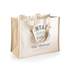 75. Geburtstag Geschenk Idee Tasche Tote Einkaufstasche 75 Geburtstag Geschenk Andenken