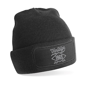 Cappello Beanie per 60° compleanno, regalo per 60° compleanno, idea ricordo, vintage, regalo per 60 anni, regalo per 60° compleanno