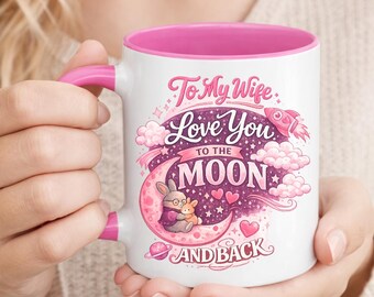 Wife Gift Mug Personalised Present Keepsake for Mother's Day - 11oz Capacity