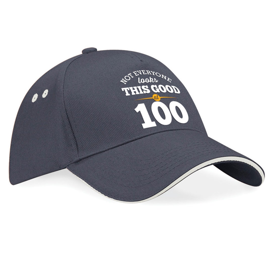 100th Birthday Gift Present Baseball Cap 100th Birthday Gift