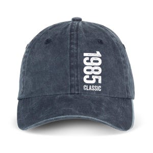 40th Birthday Gift Baseball Cap Age 40 Keepsake Gift Idea 100% Organic Cotton  40 Years Old One Size Fits All Present Eco-friendly