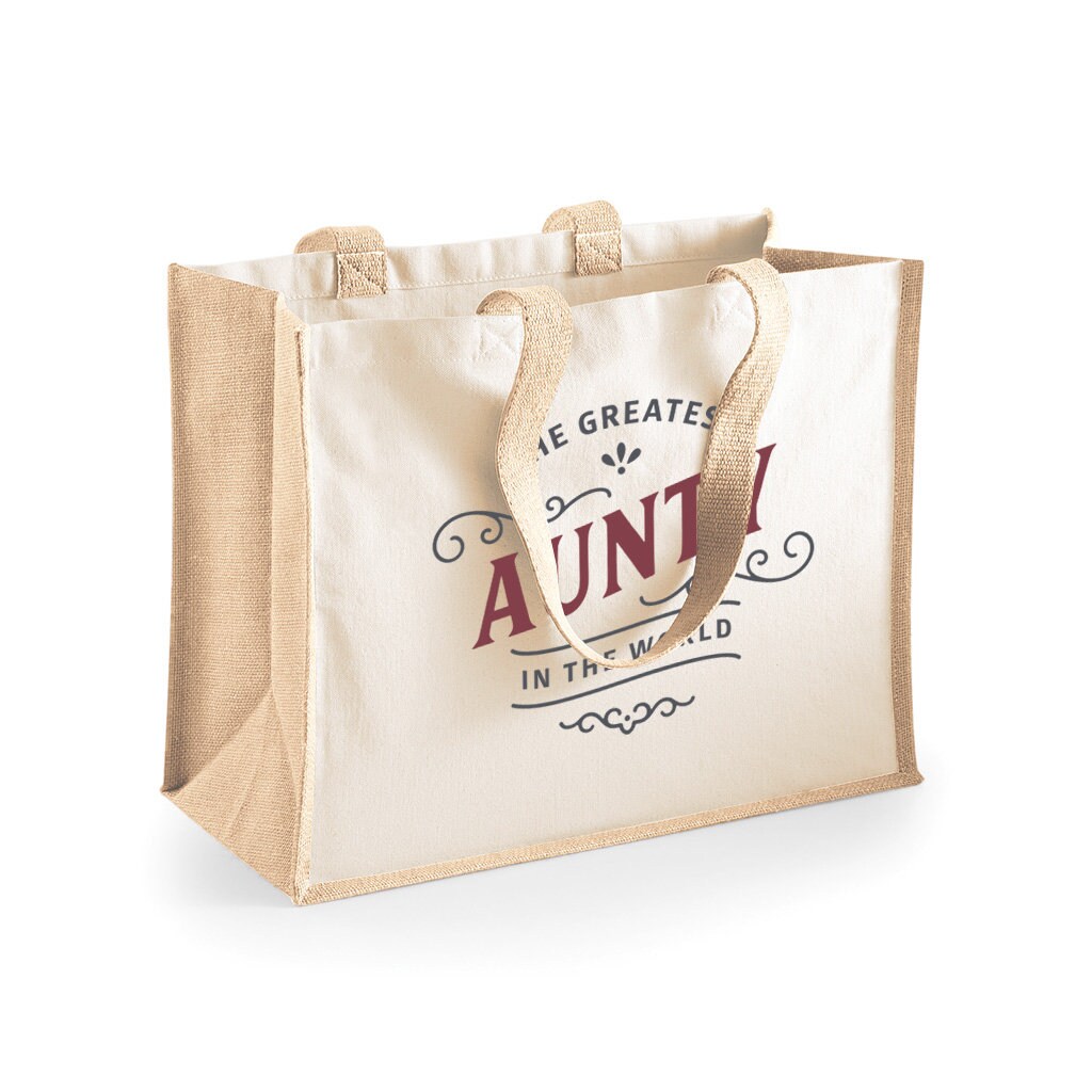 Personalisiertes Geschenk Für Die Tante – Make-up-Tasche Mit Gravur, Weiß, Geburtstag/Weihnachten