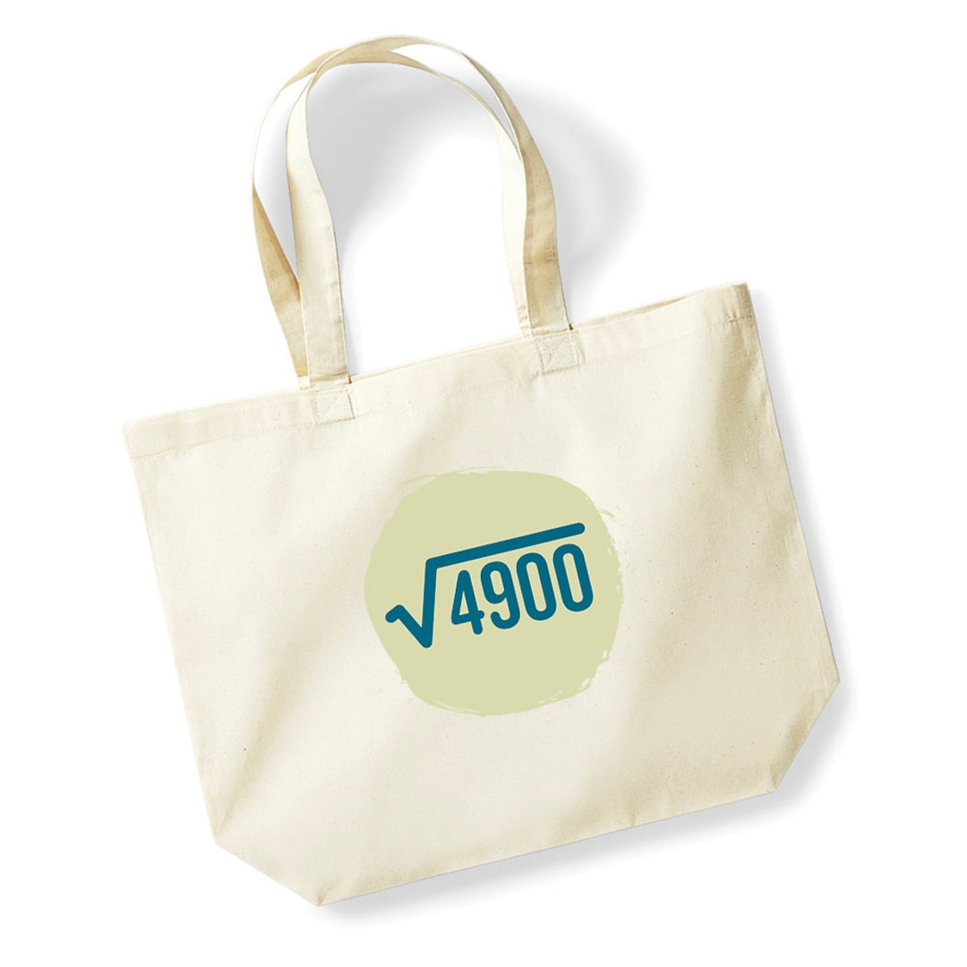 Women's Chocolate & Wine Since 1945 Tote Bag - 70th Birthday Gift, Reusable Cotton Shopper