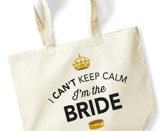 Bride Bag Gift Wedding Hen Night Hen Do Party Squad Bride to be Present Bridal Shower Tote Bag Keepsake