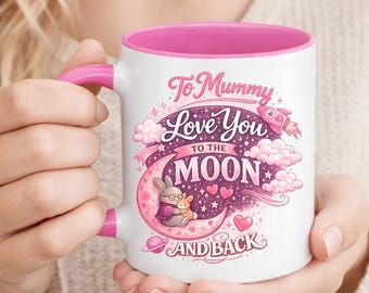 Mummy Gift Mug Personalised Present Keepsake for Mother's Day - 11oz Capacity