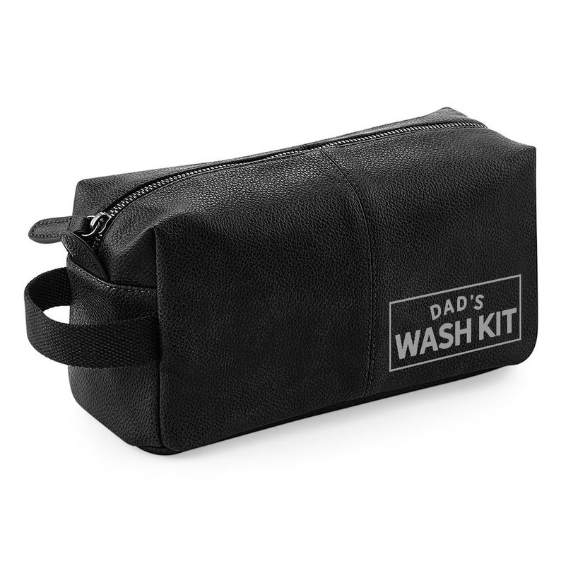 Dad Wash Bag Gift, Present For Best Dad, For Birthday, Christmas, Fathers Day, Fantastic Quality Usable Dopp Kit Keepsake image 2