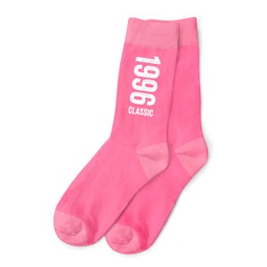 30. Geburtstag Rosa Socken Geschenk für Frauen Damen Geschenk Andenken Idee für ihre Frau Mama Freundin 30 Jahre alt Party Prop Favor
