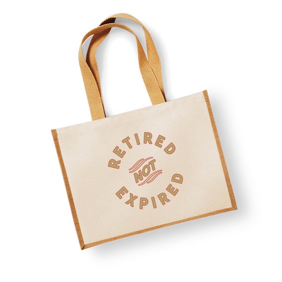 Rentner-Tasche „Aus Dem Weg, Bin Rentner“ – Lustige Canvas-Tasche Als Geschenk Zum Ruhestand