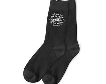 Grandpa Gift Men's Socks Birthday or Christmas Present for Grandpa Father's Day Keepsake Xmas Gift Idea Party  Size UK 6 to 11 - USA 7 to 12