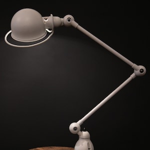 JIELDE Lamp (2 arms) -  (French Vintage Industrial Loft)