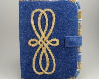 Passport Cover - Celtic Bow - rfid protection, passport wallet, passport protector, passport protection