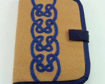 Passport Cover - Celtic Heart Knot - rfid protection, passport wallet, passport protector, passport protection