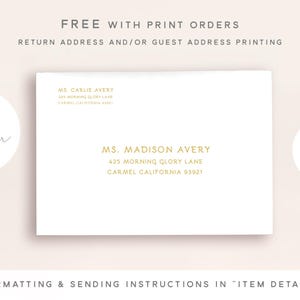Peach Baby Shower Invitation • Watercolor • Vintage • Sweet as a Peach • Georgia Peach • PRINTED or DIGITAL image 3