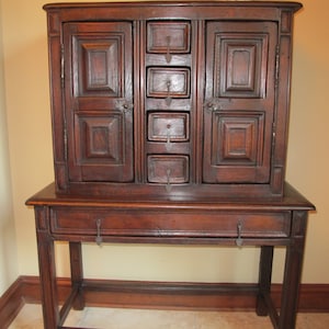 18th Century Continental Cabinet on Stand