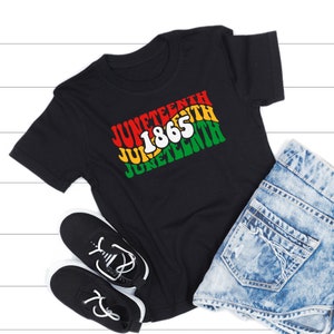 Retro Throwback Juneteenth 1865 Shirt