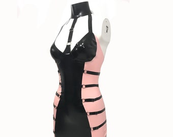 Latex Strappy dress