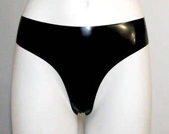 Latex Hipster Panties