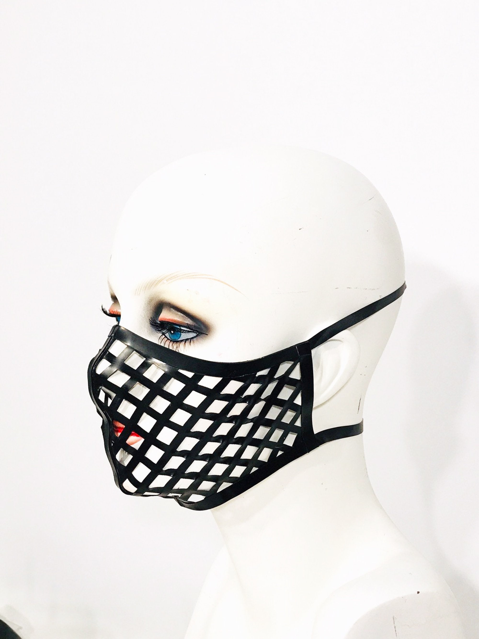 Latex Rhombilicious Muzzle Mask Etsy Canada