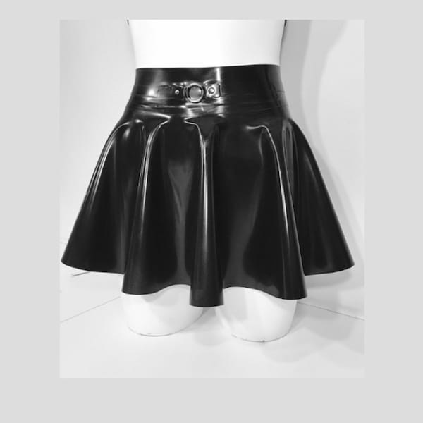 Latex Skating Skirt Etsy Australia