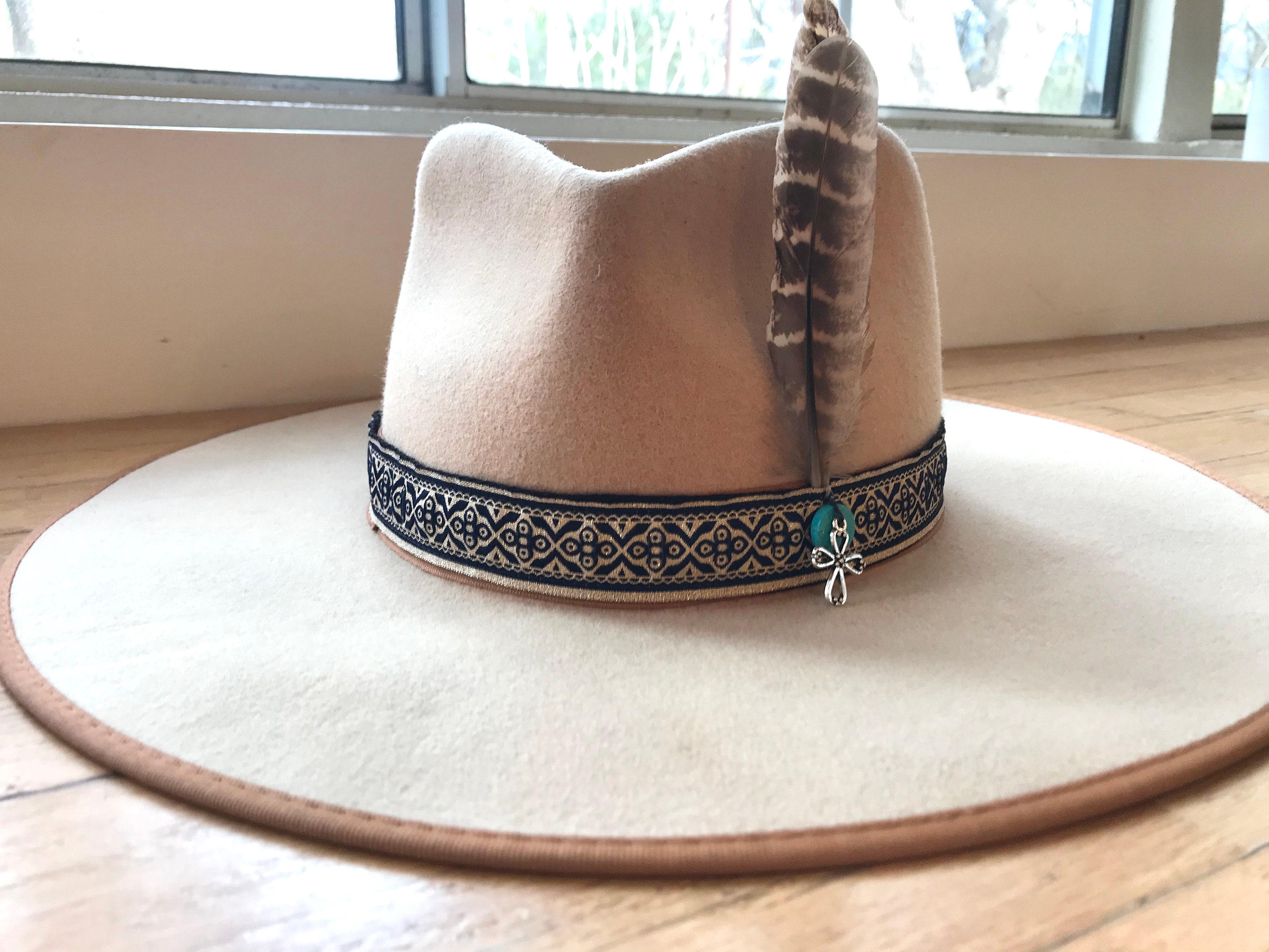 Cowboy Hat Feather for sale Only 4 left at 70