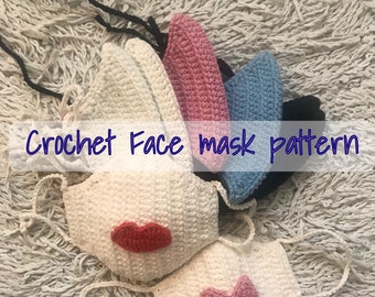 Crochet Pattern for Face Mask