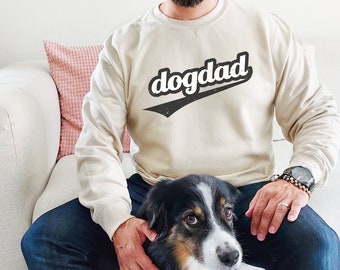 Hund Dad Sweatshirt Retro