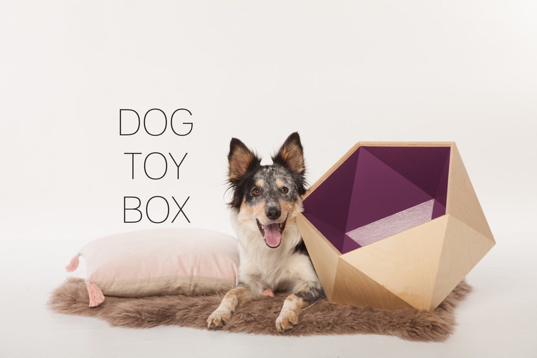 Puppy Toy Box Custom Storage Puppy Toy Basket Personalized Etsy