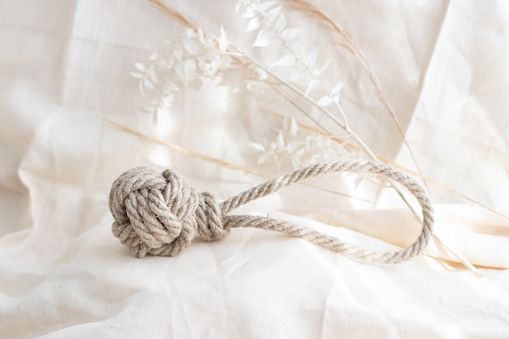 Rope Dog Toy Rope Natural Rope Ball for Dog Toy Durable Monkey
