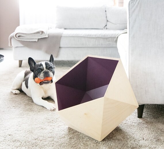 Custom Modern Dog Toy Storage Box