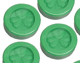 4 barres de 30 g savon d'invité parfumé trèfle d'Irlande vert trèfle celtique d'Irlande pour salle de bain en relief salle de bain hôtel B&B maison d'hôtes