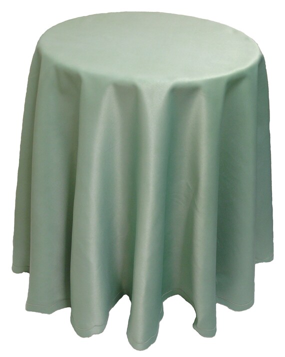 Plain Round Green Chipboard Display Bedside Table Scalloped - Round Tablecloths For Chipboard Tables