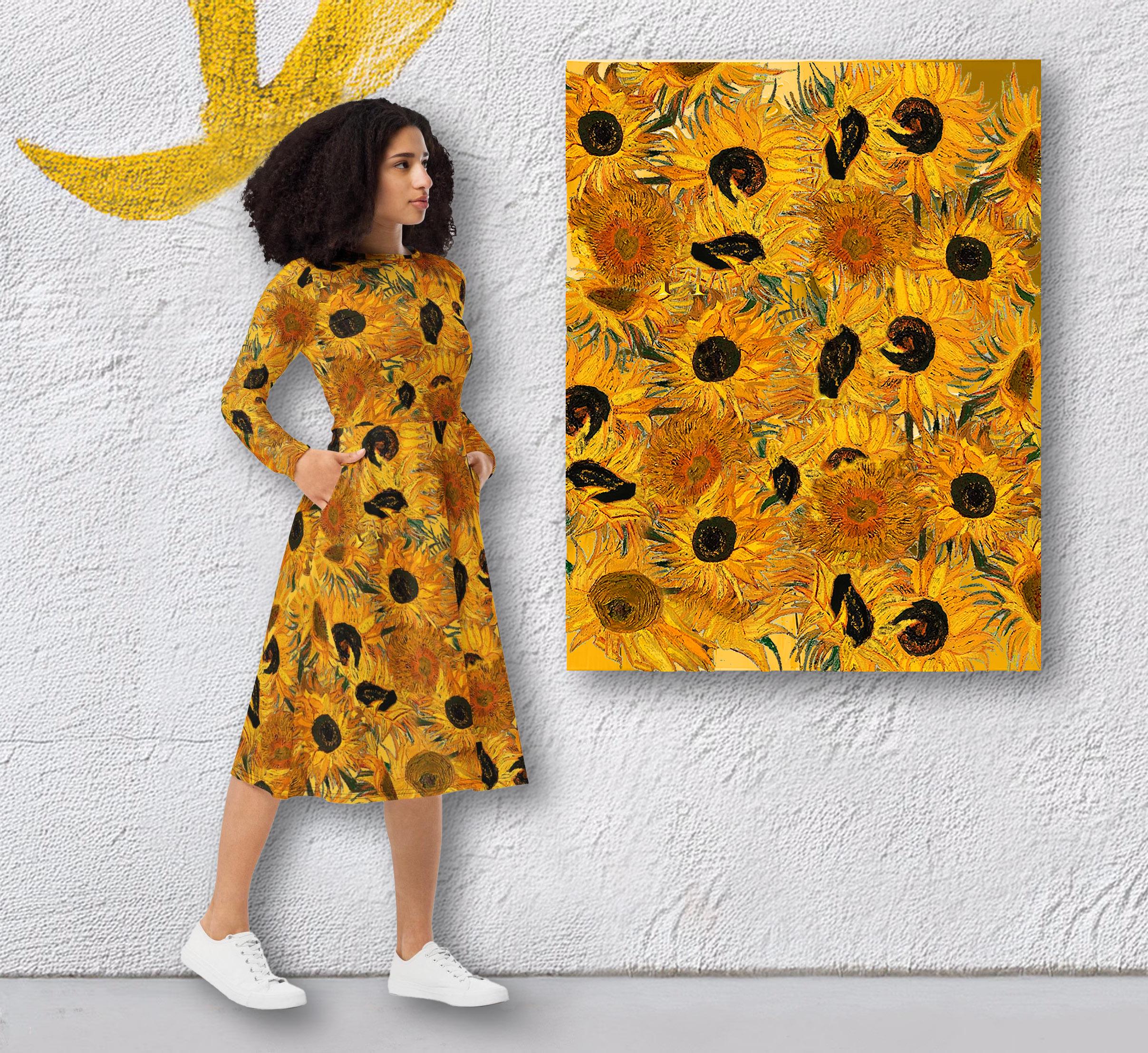 Van Gogh Sunflowers Dress