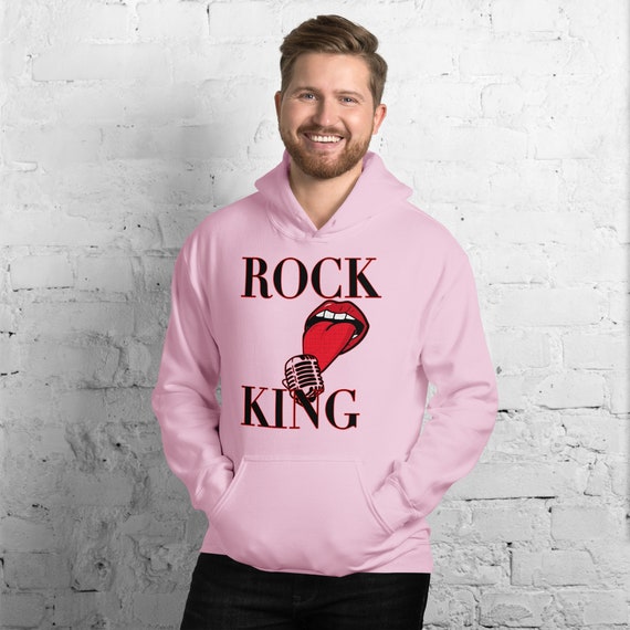 Unisex Hoodie Rock King Mouth Tongue Hoodie Etsy Ireland