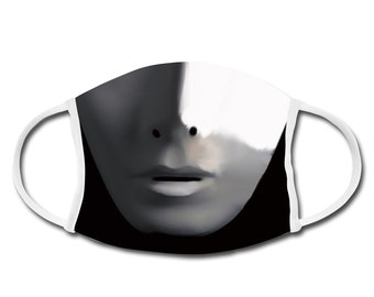 Phantom Maske Waschbare Gesichtsmaske aus zwei Stoffschichten Elastische Ohrschlaufen aus Gummi Sofort lieferbar !