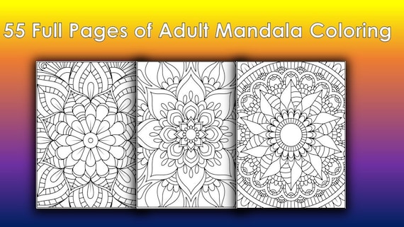 Mandala Meditation Coloring Book (Serene Coloring)