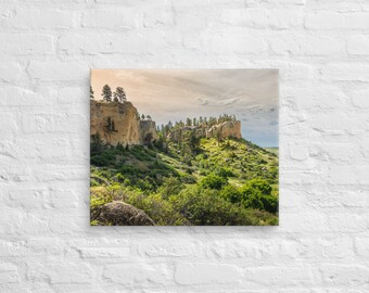 Montana Wall Art, Pictograph Cave-Landscape Wall Art Photo Print