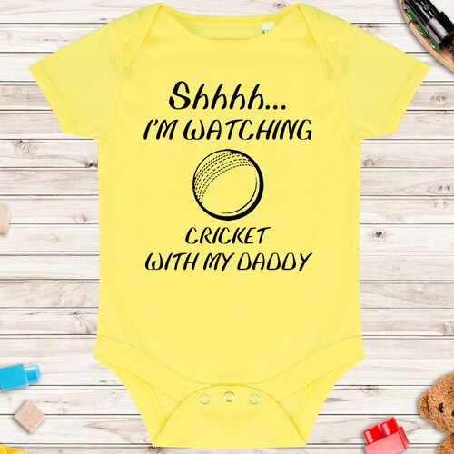 Personalised Baby Cricket Jumper Etsy UK